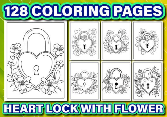 A Designer's Practical Review of the Heart Lock with Flower Coloring Pages