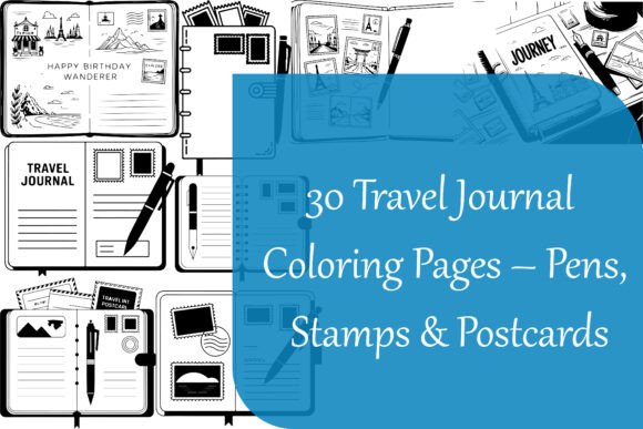 A Designer's Review of Travel Journal Graphics