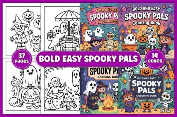 A Graphic Asset Review: Bold and Easy Spooky Pals