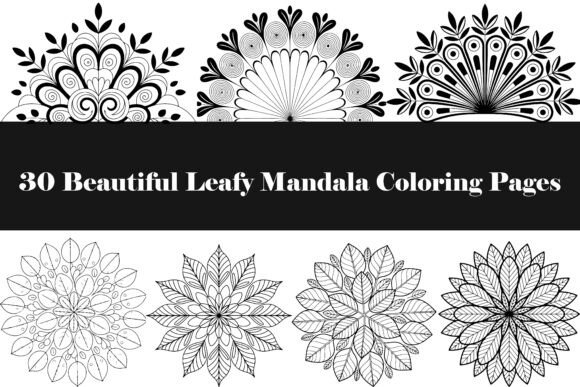 Leafy Mandala Graphics: A Crafter’s Coloring Book Review