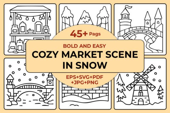 Reviewing Bold and Easy Cozy Market Graphics for Content Publishing