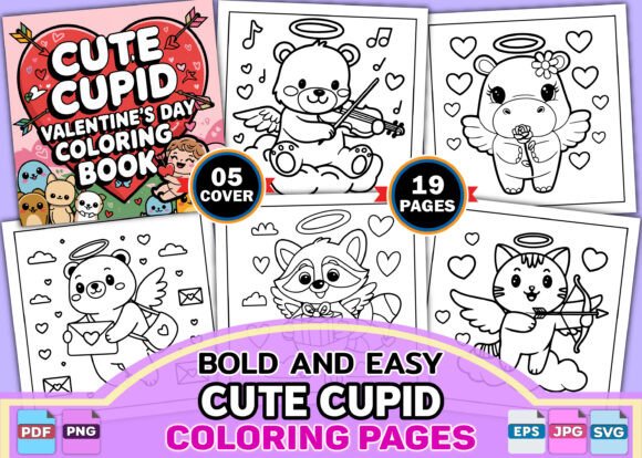Valentine's Day Cute Cupid: A Versatile Graphics Asset